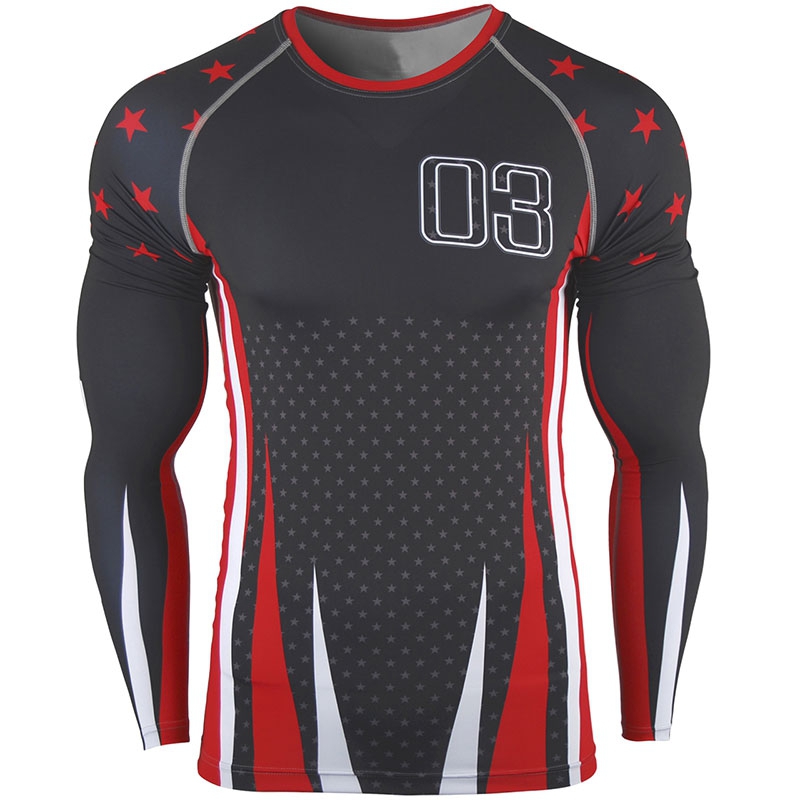 Men Gym Compression Shirt