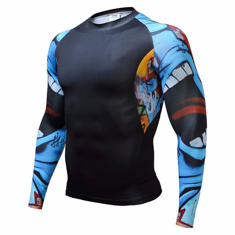 Men Gym Compression Shirt