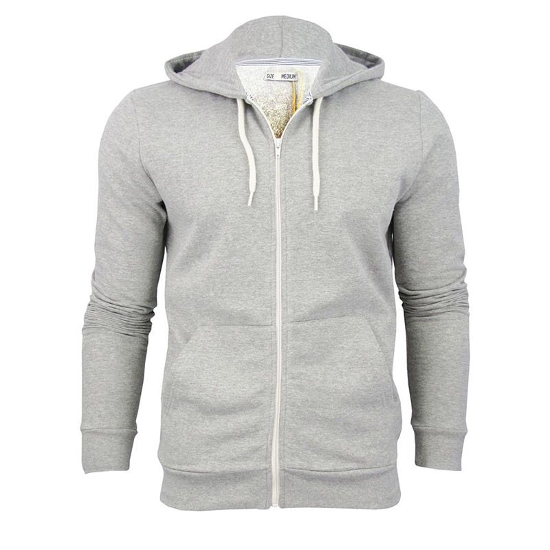 Men Zipper Hood
