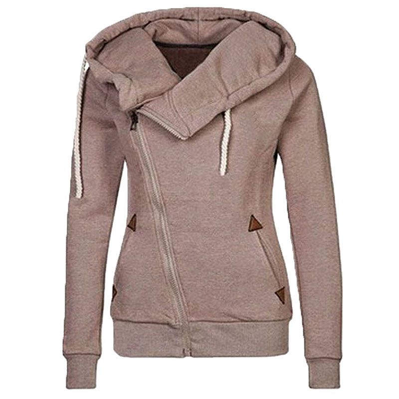Women Zipper Hood