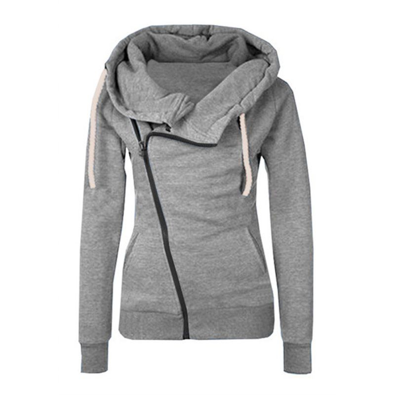 Women Zipper Hood